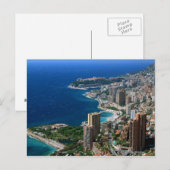 Monaco - postkarte (Vorne/Hinten)