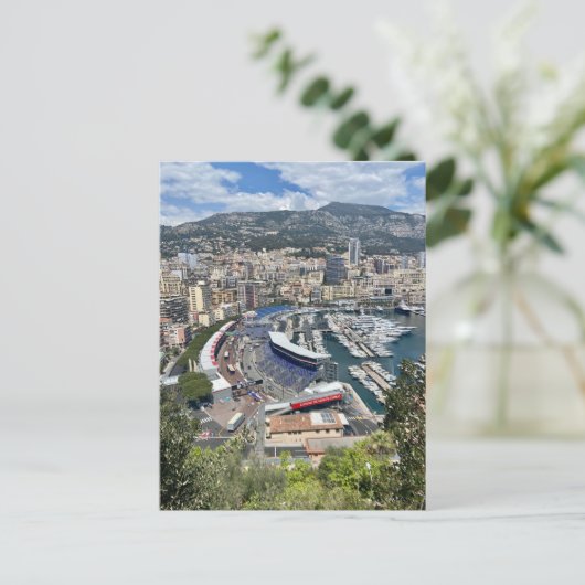 Monaco Postkarte (Stehend Vorderseite)