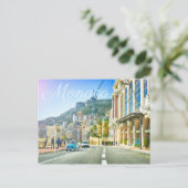 Monaco Postkarte (Stehend Vorderseite)
