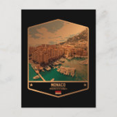 Monaco Postkarte (Vorderseite)
