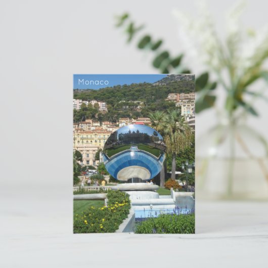 Monaco Postkarte (Stehend Vorderseite)
