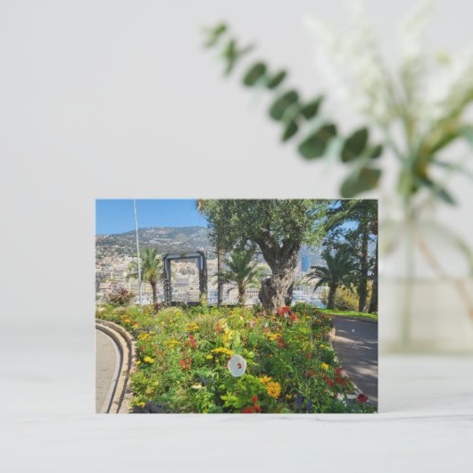 Monaco Postkarte (Stehend Vorderseite)