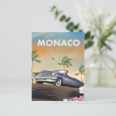 Monaco Postkarte (Stehend Vorderseite)