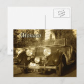 Monaco Postkarte (Vorne/Hinten)