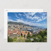 Monaco Postkarte (Vorne/Hinten)