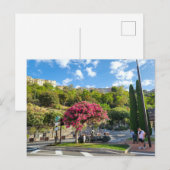 Monaco Postkarte (Vorne/Hinten)