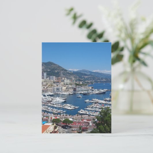 Monaco Postkarte (Stehend Vorderseite)