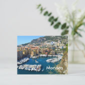 Monaco Postkarte (Stehend Vorderseite)