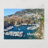 Monaco Postkarte (Vorderseite)