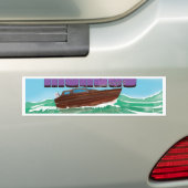 Monaco Reiseplakat besuchen Autoaufkleber (Auf Auto)