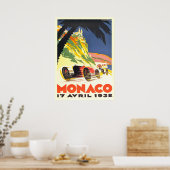Monaco Renning Poster (Küche)