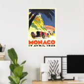 Monaco Renning Poster (Heimbüro)