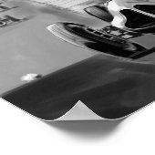 Monaco Rennwagen Poster (Ecke)