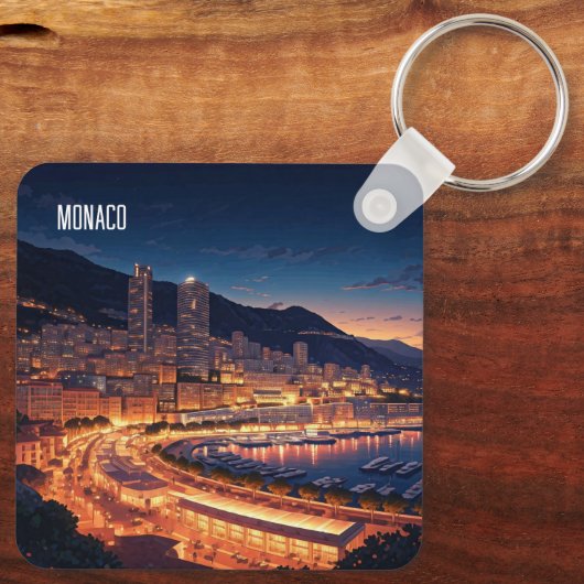 Monaco Schlüsselanhänger (Rückseite)