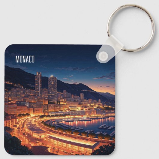 Monaco Schlüsselanhänger (Rückseite)