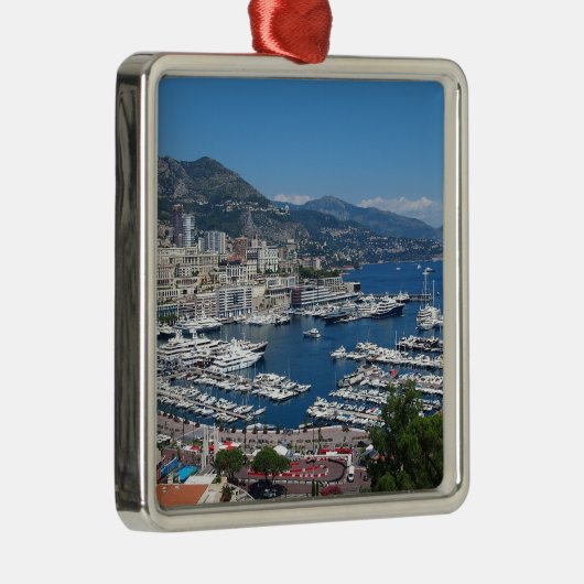 Monaco Silbernes Ornament (Rechts)