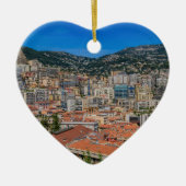 Monaco-Skyline Keramikornament (Vorne)