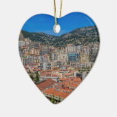 Monaco-Skyline Keramikornament (Links)