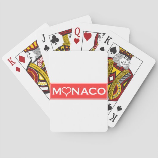 Monaco Spielkarten (Rückseite)
