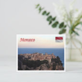 Monaco - Stadt - Panorama - Postkarte (Stehend Vorderseite)