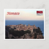 Monaco - Stadt - Panorama - Postkarte (Vorderseite)