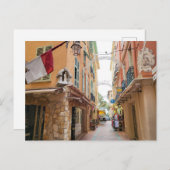 Monaco Ville Postkarte (Vorne/Hinten)