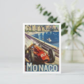 Monaco Vintag Berühmter Reiseort Postkarte (Stehend Vorderseite)