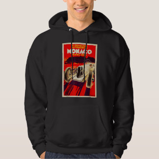 Monaco Vintag Grand Prix 1930 Race Car Poster Hoodie