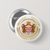 Monaco-Wappen Button (Vorne & Hinten)