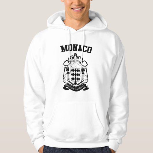 Monaco-Wappen Hoodie (Vorderseite)