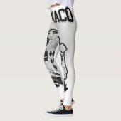 Monaco-Wappen Leggings (Links)