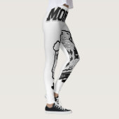 Monaco-Wappen Leggings (Rechts)