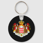 Monaco-Wappen Schlüsselanhänger (Vorderseite)