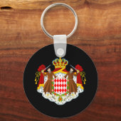 Monaco-Wappen Schlüsselanhänger (Vorderseite)