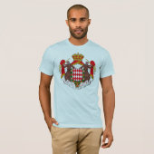 Monaco-Wappen T - Shirt (Vorne ganz)