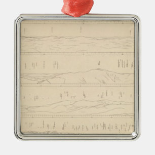 Monadnock, Adams, Owl's Head, New Hampshire Ornament Aus Metall