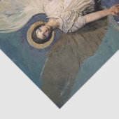 Monadnock Angel by Abbott Handerson Thayer Seidenpapier (Ausschnitt)