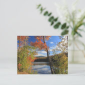 Monadnock aus Dublin NH Howe Reservoir Postkarte (Stehend Vorderseite)