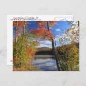 Monadnock aus Dublin NH Howe Reservoir Postkarte (Vorne/Hinten)