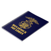 Monadnock Geschwader-Notizbuch Notizblock (Linke Seite)