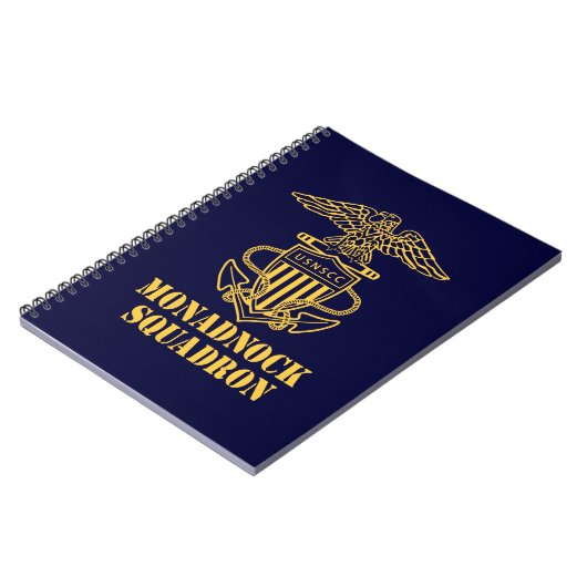 Monadnock Geschwader-Notizbuch Notizblock (Linke Seite)