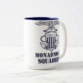 Monadnock Geschwader-Tasse Zweifarbige Tasse (VorderseiteRechts)