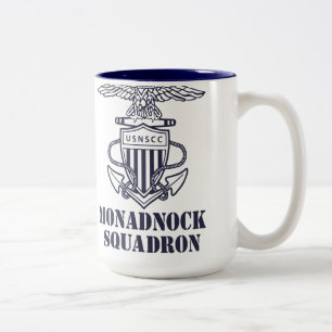 Monadnock Geschwader-Tasse Zweifarbige Tasse
