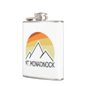 Monadnock New Hampshire Retro Flachmann (Links)