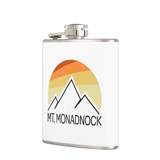 Monadnock New Hampshire Retro Flachmann (Links)