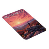Monadnock New Hampshire Travel Magnet (Rechte Seite)