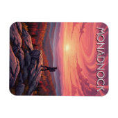 Monadnock New Hampshire Travel Magnet (Horizontal)