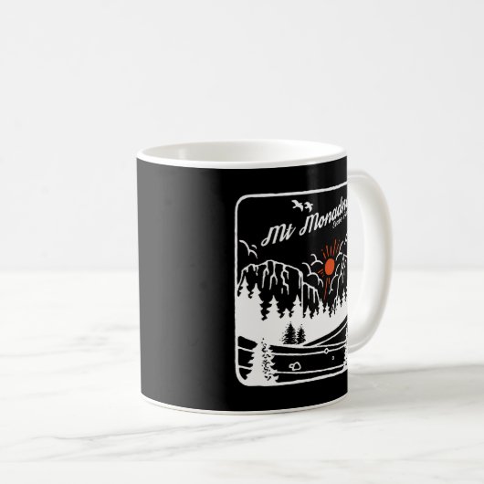 Monadnock Staat Park New Hampshire Modern Nh Kaffeetasse (VorderseiteRechts)