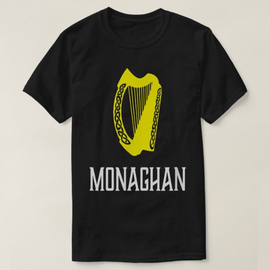 Monaghan, Irland - Celtic Irish Gaelic T-Shirt (Design vorne)