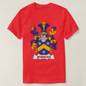 Monahan Coat of Arms Familienwappen T-Shirt (Design vorne)